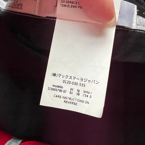 Max Mara Jogger Style Black Ruched Hem Pants Size US 4 - Picture 7 of 7